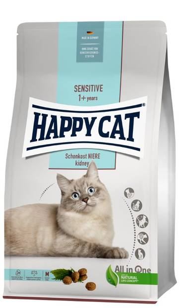 Cat Sensitive 1+ Niere Happy Cat - Kissan kuivaruoat erityisruokavaliot - 017850 - 3