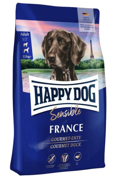 France Ankka Sensible Happy Dog - Koiran kuivaruoat aikuisille koirille - 017730 - 2