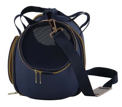 Kantokassi S 48x21x22,5cm sininen/kultainen Ozami - Koiran pyöräkorit ja kantokassit - 021390 - 2