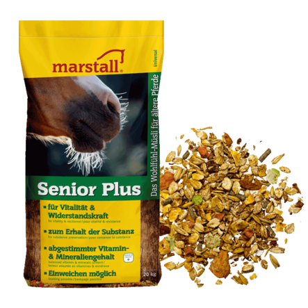 Senior Plus 20kg mysli Marstall - Täydennysrehut - 034050 - 2