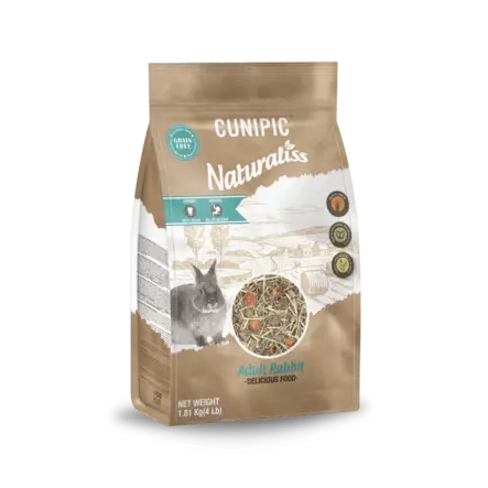 Adult Rabbit 1,81kg Naturaliss Cunipic - Kanin ruoka - 056430 - 1