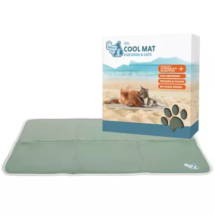 Viilennysmatto Gel Cooling Mat oliivi CoolPets - Koiran viilentävät tuotteet - 057340 - 1
