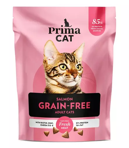 Adult Salmon Grain Free PrimaCat - Kissan kuivaruoat aikuisille kissoille - 029880 - 2