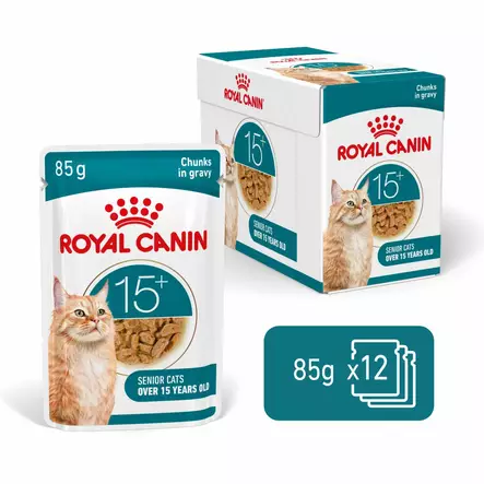 Ageing 15+ Gravy Royal Canin - Ikääntyvien kissojen säilykkeet - 053850 - 1