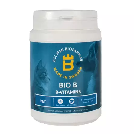 Bio B 150g B-vitamiinijauhe PET Eclipse Biofarmab - Koiran kivennäiset ja vitamiinit - 028390 - 1