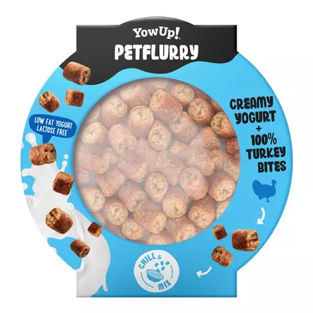 Jugurttiherkku PetFlurry 100% kalkkunapaloilla 130g YowUp! - Koiran herkut ja makupalat - 058010 - 2
