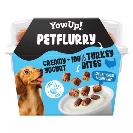 Jugurttiherkku PetFlurry 100% kalkkunapaloilla 130g YowUp! - Koiran herkut ja makupalat - 058010 - 1