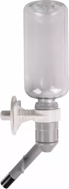 Juomapullo Kylo 500ml harmaa-valkoinen Flamingo - Pieneläinten juoma- ja ruokinta-astiat - 055490 - 1