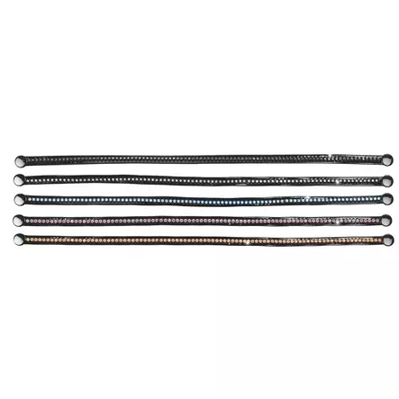 Kypäräkoriste Rhinestone musta Lami-cell - Ratsastuskypärät - 054470 - 2