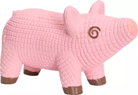 Lateksilelu Maissipossu 10x16x8cm pinkki Companion - Koiran vinyyli-, latex- ja valolelut - 054740 - 1