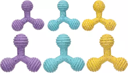 Lateksitripodi Freckles L 14,7x5,3cm värimix Flamingo - Koiran vinyyli-, latex- ja valolelut - 052400 - 2