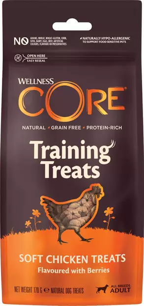 Makupala Chicken Training Treats Soft 170g CORE - Koiran herkut ja makupalat - 055030 - 1