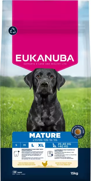 Mature Large 15kg Eukanuba - Koiran kuivaruoat ikääntyville koirille - 000220 - 3