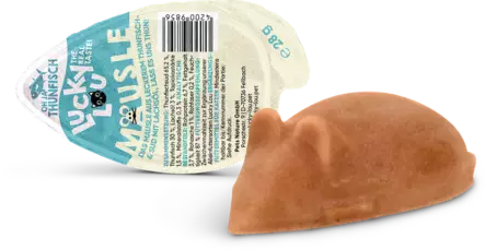 Mouse tonnikalaherkku 28g Lucky Lou - Kissan herkut ja makupalat - 050870 - 1