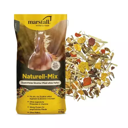 Naturell Mix 15kg Marstall - Täydennysrehut - 034070 - 4