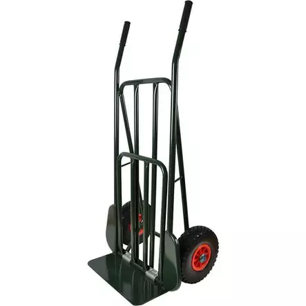 Nokkakärryt max 250kg vihreä Willab - Kottikärryt ja apuvaunut - 037980 - 2