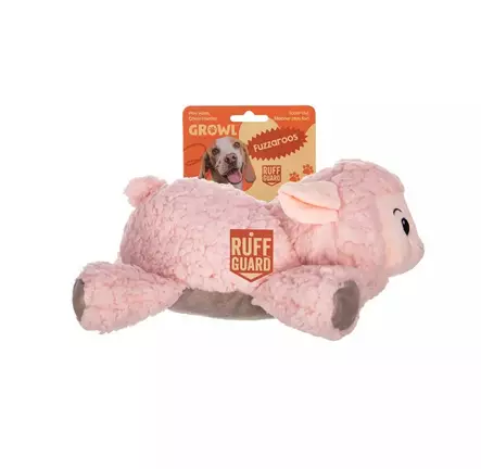 Pehmolammas Fuzzaroos Lolly the lamb pink Growl - Koiran pehmolelut - 055340 - 1
