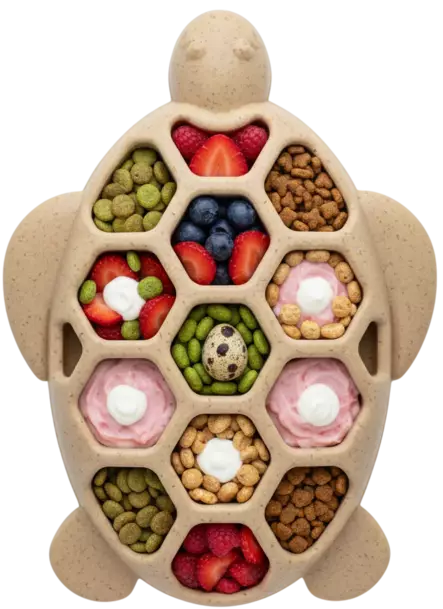 Purulelu Turtle Nylon Chew ruskea SodaPup - Koiran aktivointilelut - 055640 - 2