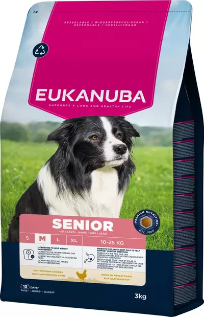 Senior Medium Eukanuba - Koiran kuivaruoat ikääntyville koirille - 011330 - 4