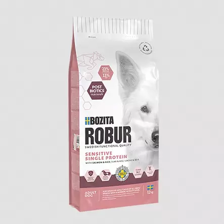 Sensitive Single Salmon Robur - Koiran kuivaruoat aikuisille koirille - 003110 - 2
