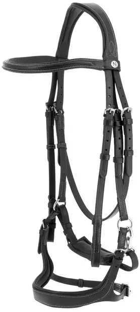 Suitset EK Ergofit FULL musta Norton - Ratsuhevosen suitset ja turpahihnat - 058050 - 1