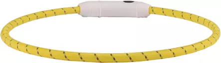 Valopanta USB ladattava kapea Leora Visio LED 33-63,5cm x 8mm Flamingo - Koiran heijastimet ja turvavalot - 059790 - 1