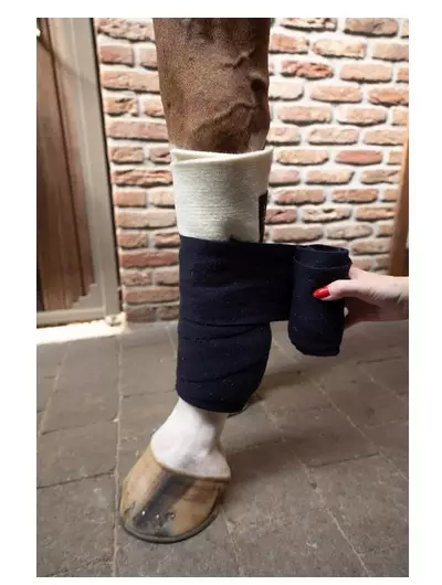 Villapatjat Leg Wraps 30x45cm pr Woolherd - Patjat hevosen jalkoihin - 051090 - 2