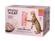 Classic kastikelajitelma steriloiduille kissoille 12x85g PrimaCat - Aikuisten kissojen säilykkeet - 033570 - 1