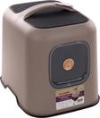 Kattovessa Trudy magneettiovella taupe 38,5x51x44,4cm Flamingo - Kissan katetut vessat - 036400 - 2