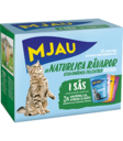 Multibox Liha & Kala 12x85g kastike MJAU - Aikuisten kissojen säilykkeet - 009440 - 1