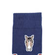 Ratsastussukat Happy Pair 'I love horses' sinikuvioiset USG - Ratsastajan asusteet - 035600 - 4