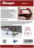 Vetovyö Race Belt Kainpo - Koiran juoksutus, pyöräily, talviurheilu - 030630 - 2