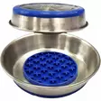 Metallikuppi Slowfeeder sininen OZami - Koiran metallikupit ja telineet - 057130 - 1