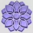 Aktivointikuppi Mandala Softie 20,3x2,3cm lila SodaPup - Koiran aktivointilelut - 052480 - 1