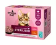 Classic kastikelajitelma steriloiduille kissoille 12x85g PrimaCat - Aikuisten kissojen säilykkeet - 033570 - 2