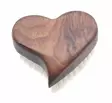 Pehmeä harja sydämenmuotoinen 80x80mm Keller - Hevosen harjat, suat ja letitys - 054480 - 1