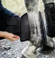 Hivutussuojat etujalkoihin Pro Bamboo L musta Horseware - Hevosen vuohis- ja hivutussuojat - 055430 - 3