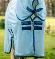 Hyönteisloimi Amigo Bug Buster Plus irrotettavalla kaulakappaleella azure blue/navy & electric blue Horseware - Hevosen hyönteis- ja UV-loimet - 057200 - 5