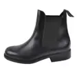 Jodhpur -kenkä nahkaa sileät musta Hansbo Sport - Ratsastuskengät ja -saappaat - 014890 - 1