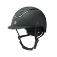 Kypärä Kylo Matte M musta / kiiltomusta normaalilippa Charles Owen - Ratsastuskypärät - 052280 - 1