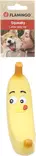 Lateksibanaani Fruco Banana 8,5x16,5cm keltainen Flamingo - Koiran vinyyli-, latex- ja valolelut - 055550 - 2