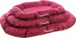 Patja Dreambay ovaali vettähylkivällä kankaalla 100x75x15cm bordeaux Flamingo - Koiran patjat - 057450 - 2