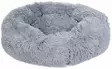 Pörröpeti Fluffy vaaleanharmaa HKM-sports - Koiran pesäpedit - 055310 - 1