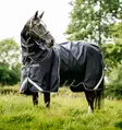 Rambo Optimo Plus Bundle ulkoloimi 0g + linerloimi 200g navy-thunderstorm-grey & silver Horseware - Hevosen kevyttoppaloimet ulkoiluun - 055380 - 3