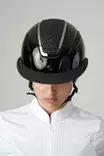 Ratsastuskypärä Guardian M 56-58 glossy - heavy glitter top musta Equipage - Ratsastuskypärät - 057240 - 5