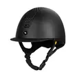Ratsastuskypärä Silves sileä musta Back On Track - Ratsastuskypärät - 051330 - 1