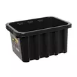 Säilytyslaatikko Strongbox 15L musta Nordiska Plast - Hevosen varusteiden kuljetus ja säilytys - 037970 - 1