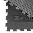 Tallimatto kumia 119x80x1,7cm musta Willab - Eläinsuojan makuu- ja suojamatot - 053970 - 2
