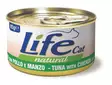 Tonnikala Kananrinta Nauta 85g prk LifeCat - Aikuisten kissojen säilykkeet - 045400 - 1