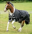 Ulkoloimi Amigo 1200D XL 50g black-titanium grey & silver Horseware - Hevosen kevyttoppaloimet ulkoiluun - 059920 - 1